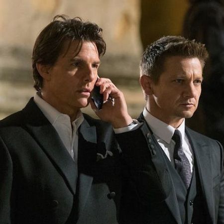 Jeremy Renner and Tom Cruise